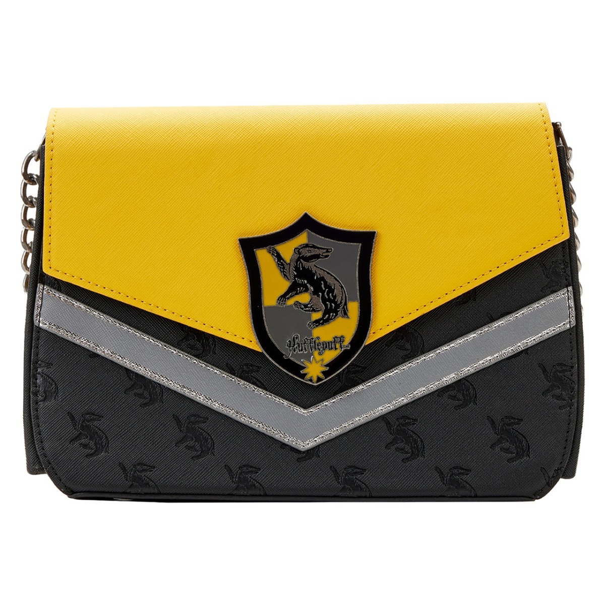 Loungefly Harry Potter: Hufflepuff Chain Strap Crossbody Bag