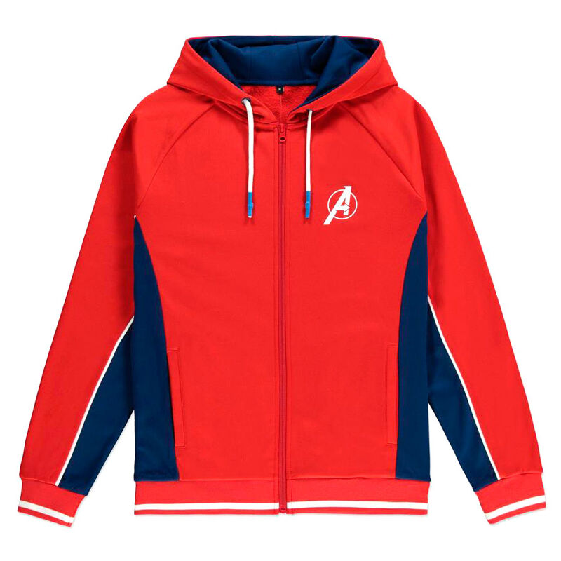 Difuzed Marvel Avengers Hooded Track Shirt - Large