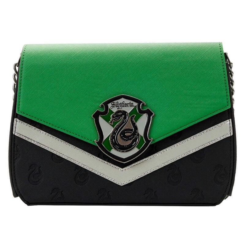 Loungefly Harry Potter Slytherin Chain Strap Cross Body Bag