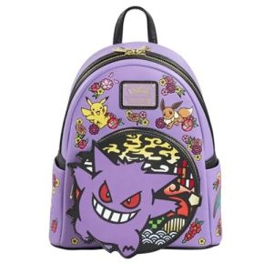 Loungefly Pokemon Embroidered Wagara Mini Backpack