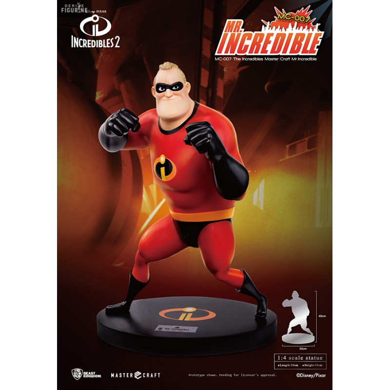 Beast Kingdom DISNEY - Master Craft Mr. Incredible - The incredibles - 45cm - 1/4