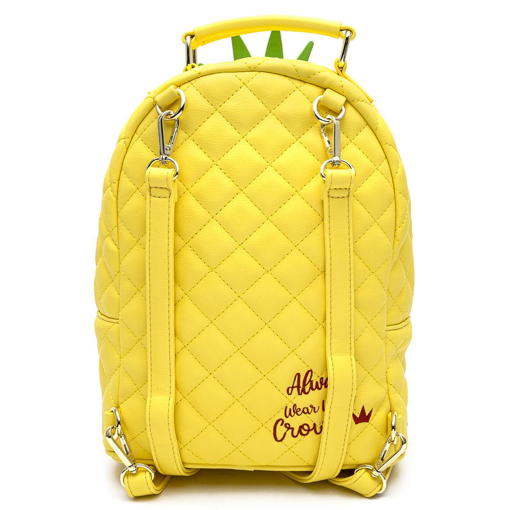 Loungefly Pool Party Pineapple Convertible Mini Backpack - LFBK0169