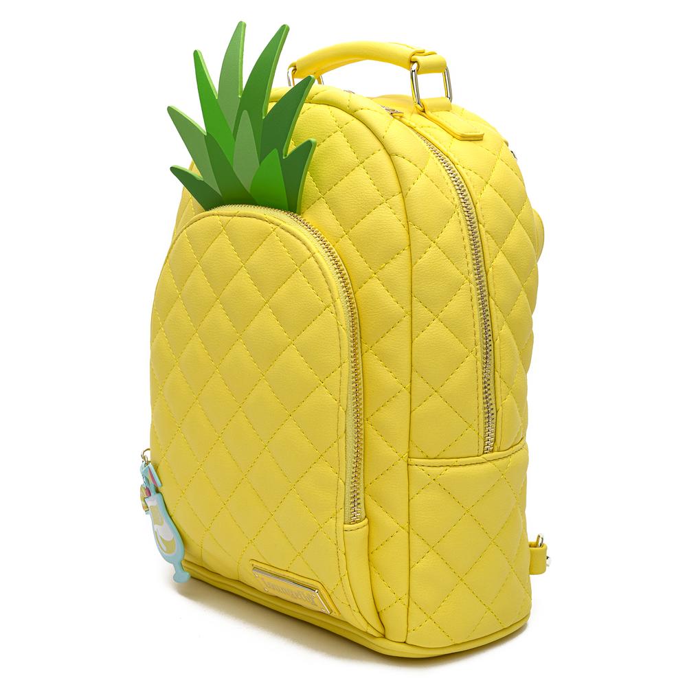 Loungefly Pool Party Pineapple Convertible Mini Backpack - LFBK0169