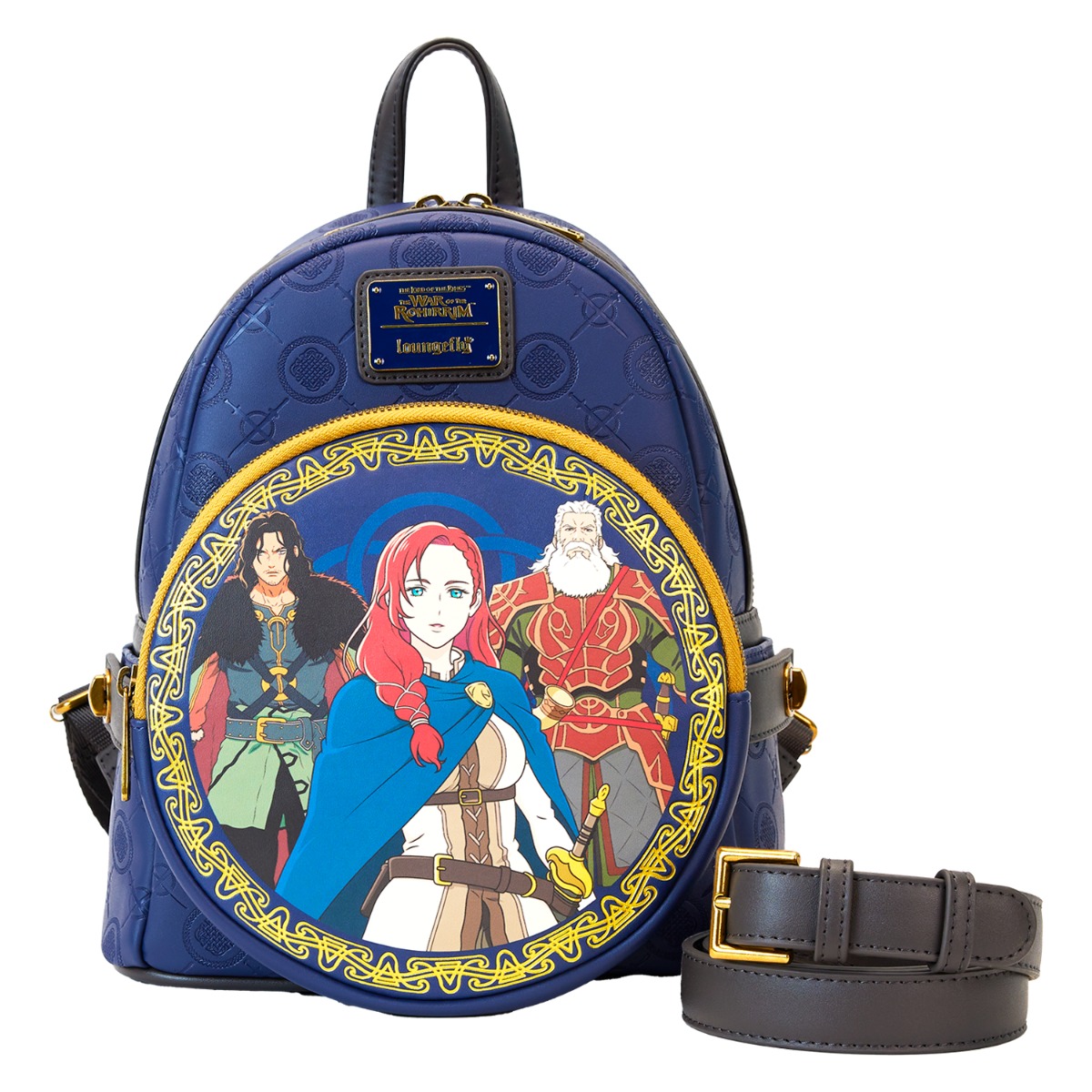 Loungefly The Lord of the Rings: The War of the Rohirrim Mini Backpack with Fanny Pack