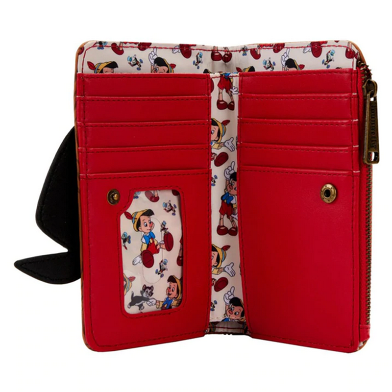 Loungefly Pinocchio Peeking Flap Wallet - Disney