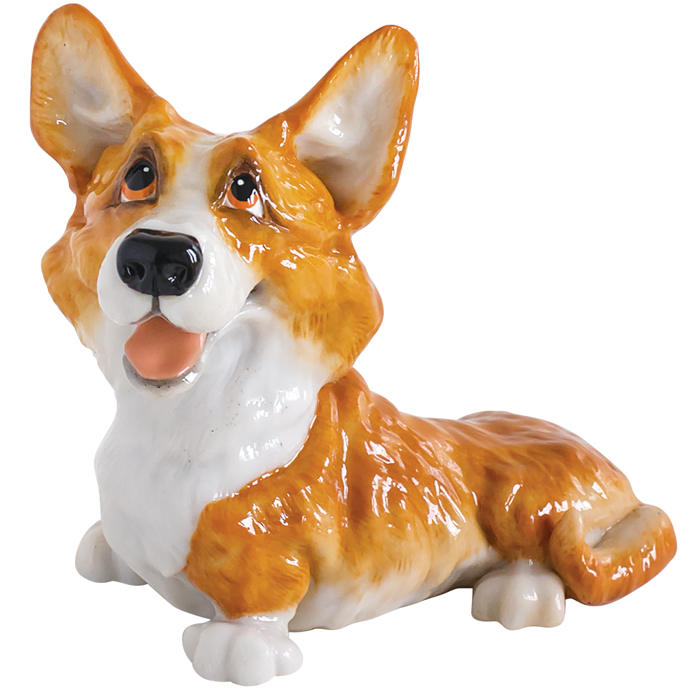 Little Paws Benji Corgi Figurine