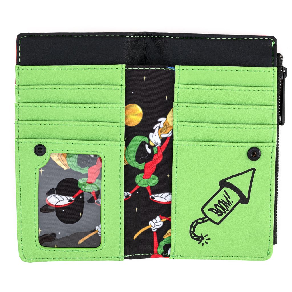 Loungefly Looney Tunes Marvin The Martian Wallet - LTWA0003