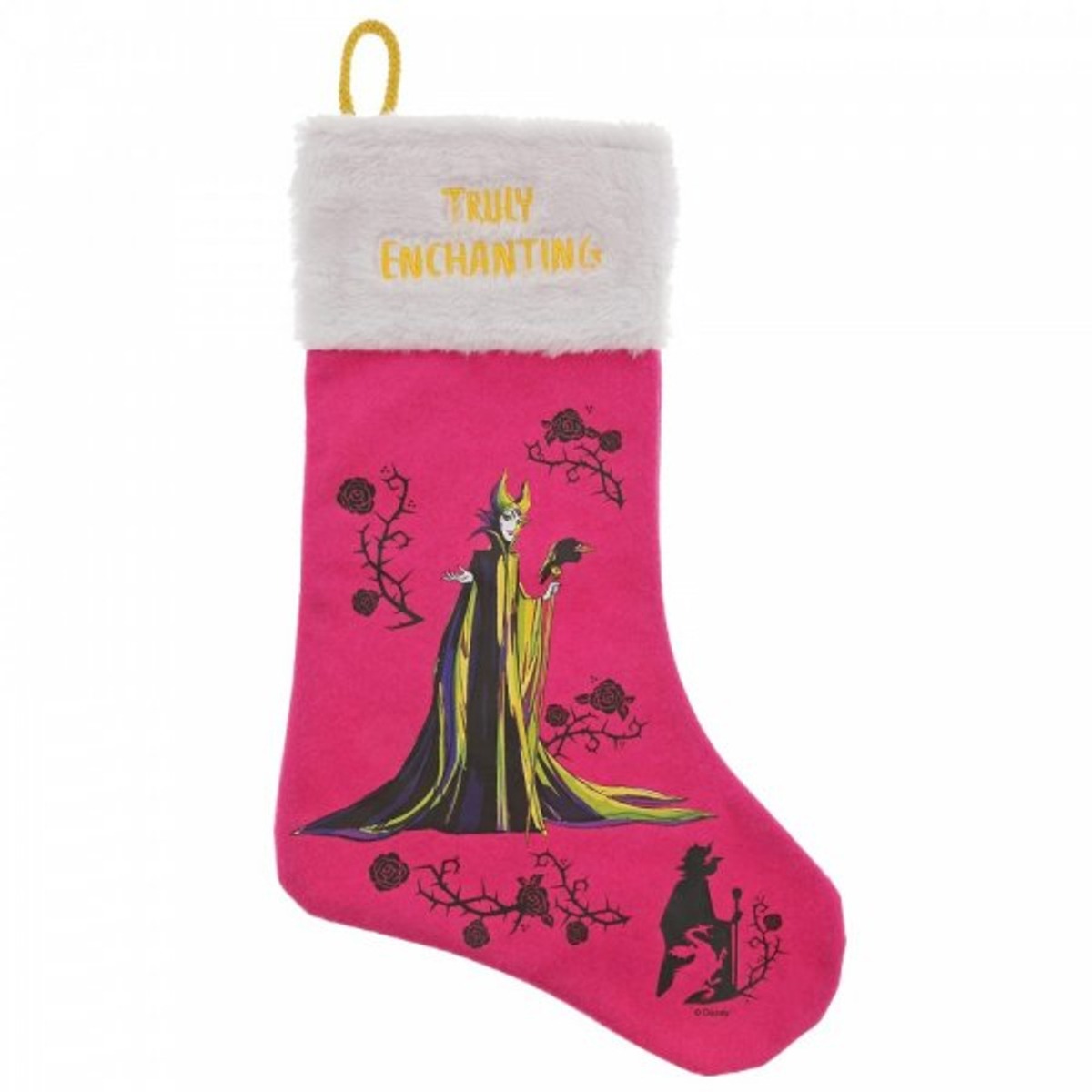 3 x Enchanting Disney Maleficent Christmas Stockings