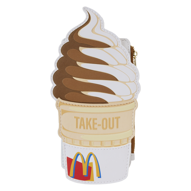 Loungefly McDonald's Soft Serve Ice Cream Cone Card Holder