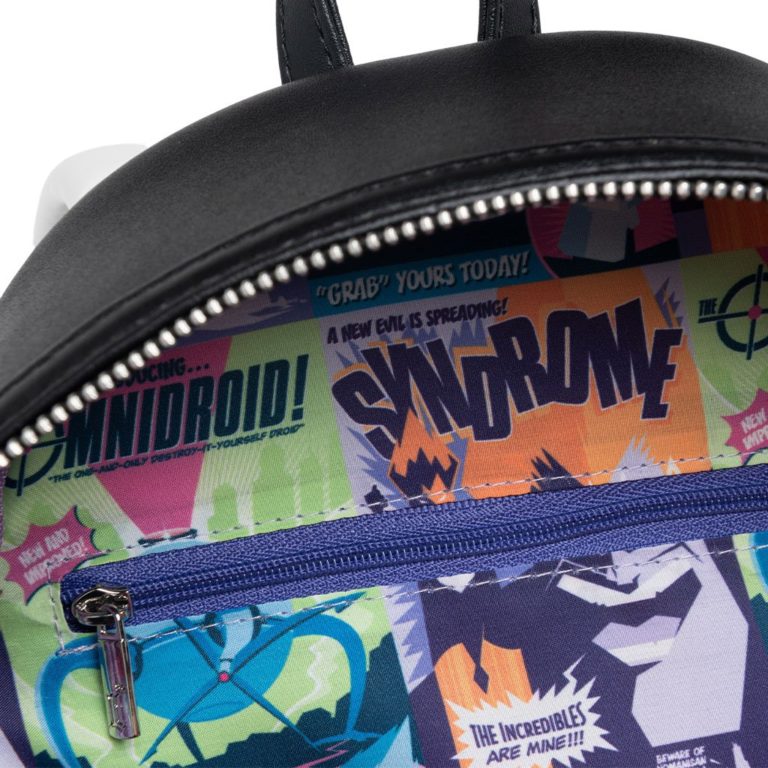 Loungefly Pixar – Incredibles Villains Scene Syndrome Mini Backpack