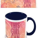 Mulan (This Girl Can) Blue  Coloured Inner Mug - MGC25887