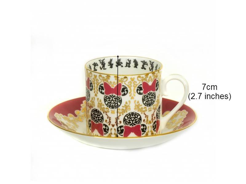 English Ladies Modern Minnie Cup & Saucer