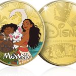 Moana Gold-Plated Commemorative Coin