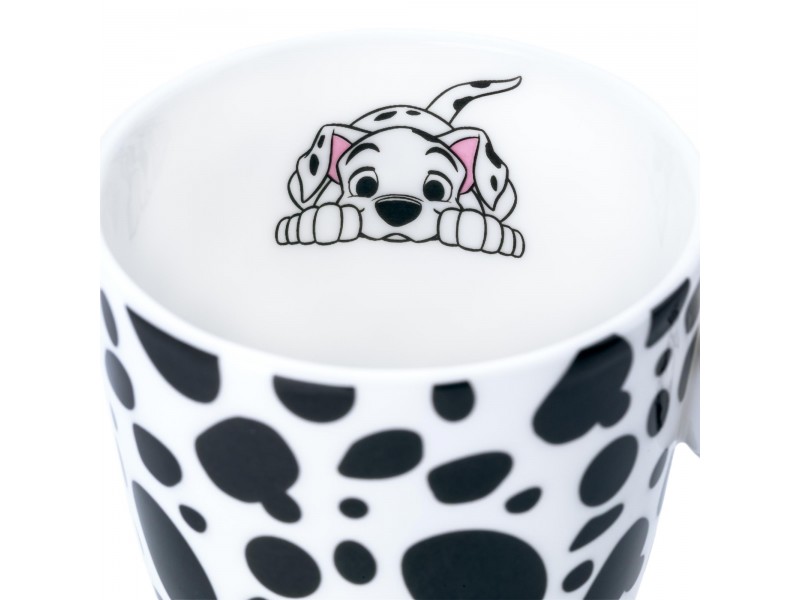 English Ladies 101 Dalmatians Espresso Cup and Saucer