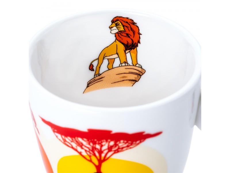 English Ladies The Lion King Espresso Cup and Saucer