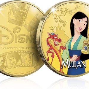 Mulan Gold-Plated Commemorative Coin