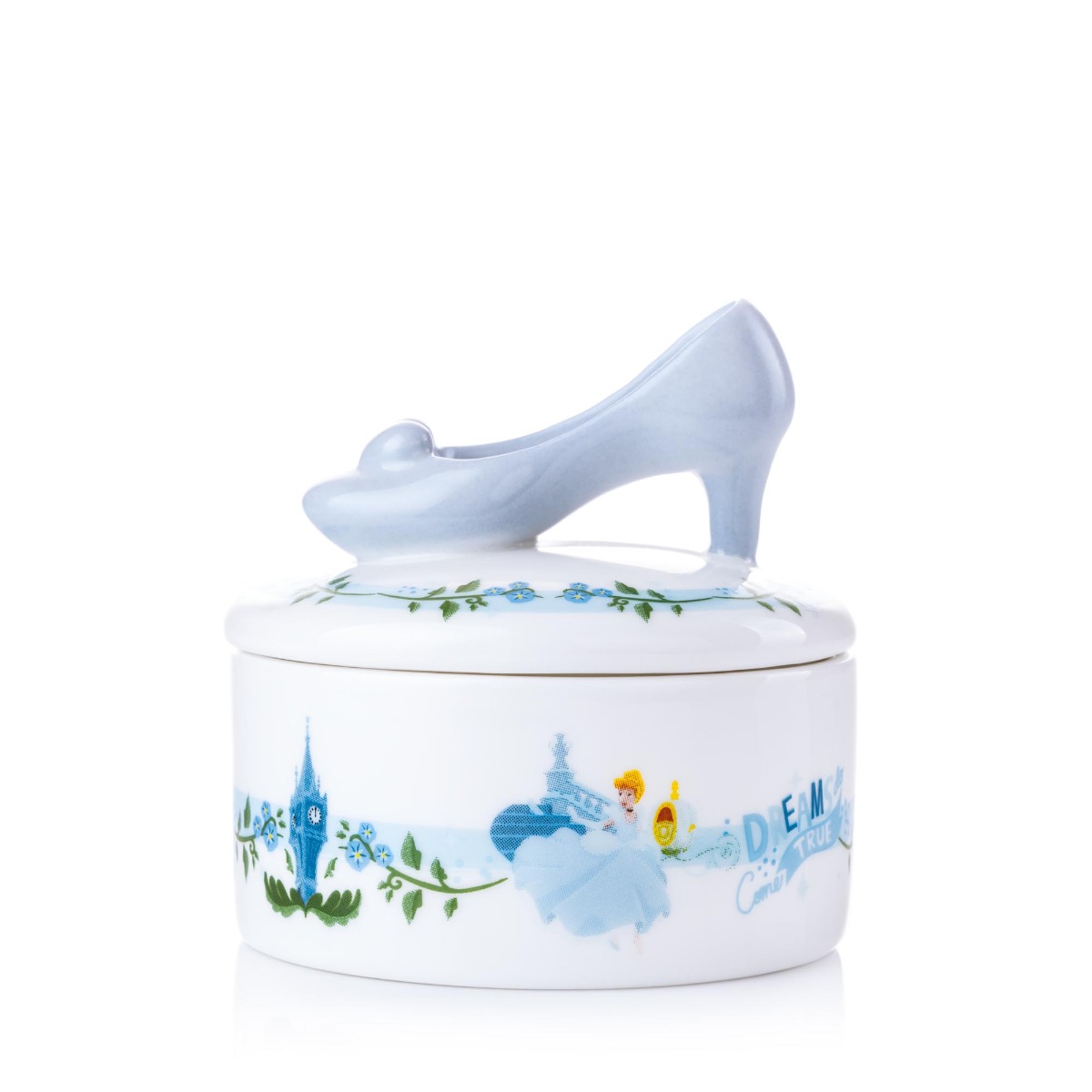 English Ladies Cinderella Slipper Treasure Box