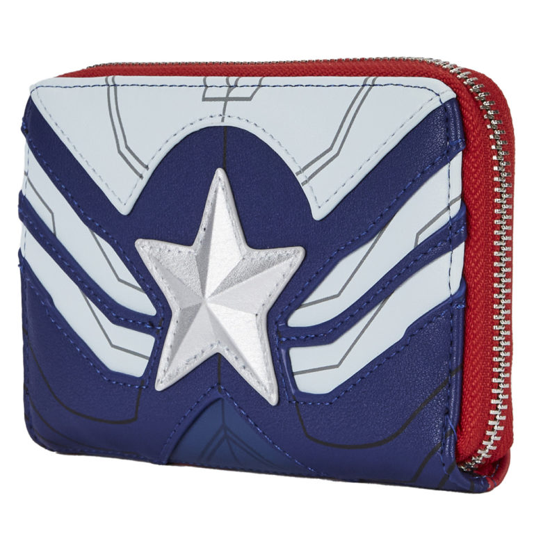 Loungefly: Marvel: Falcon Captain America Cosplay Wallet