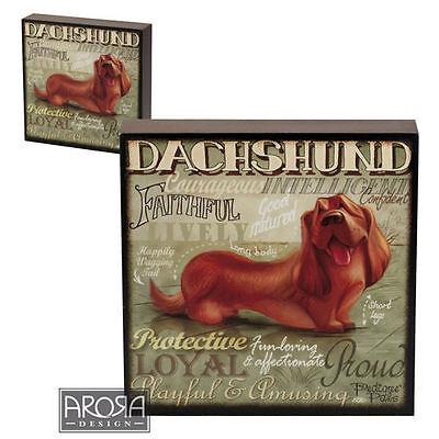 My Pedigree Pals Wall Art Dachshund