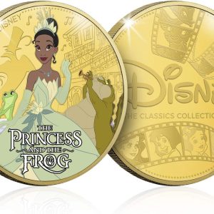 The Princess And The Frog Gold-Plated Commemorative Coin