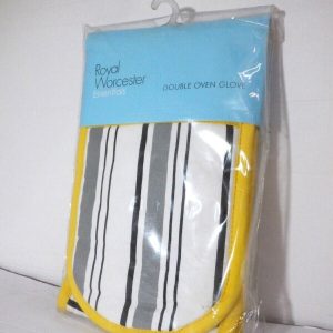 Royal Worcester Essentials Striped Double Oven Glove