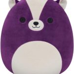 Squishmallows 19cm Sloan The Purple Skunk