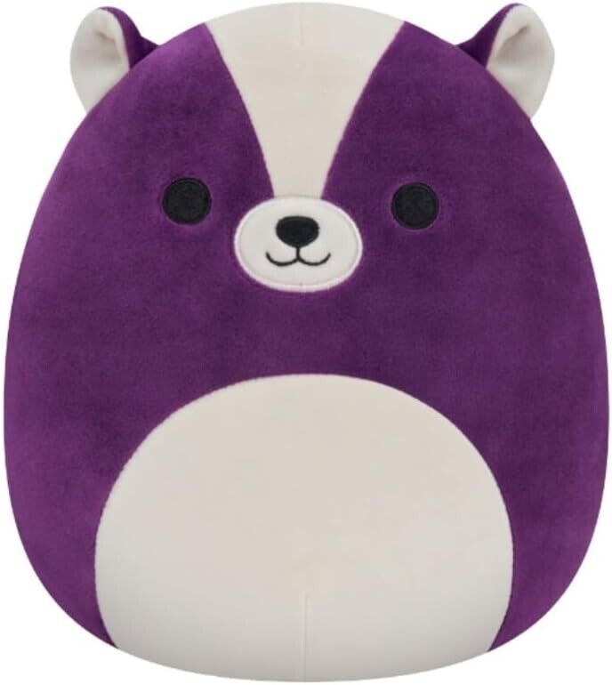 Squishmallows 19cm Sloan The Purple Skunk