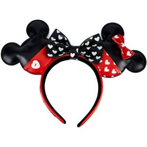 Loungefly Disney Mickey And Minnie Valentines Headband