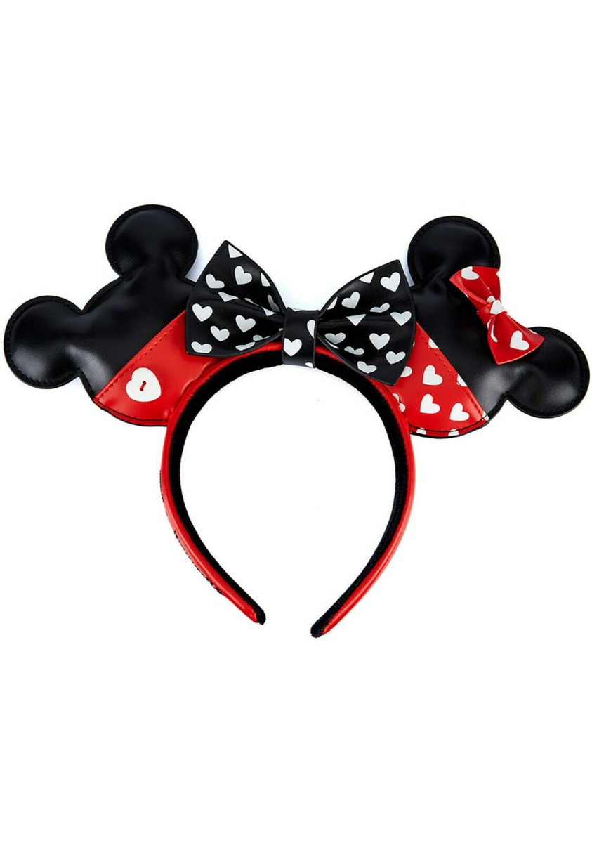 Loungefly Disney Mickey And Minnie Valentines Headband