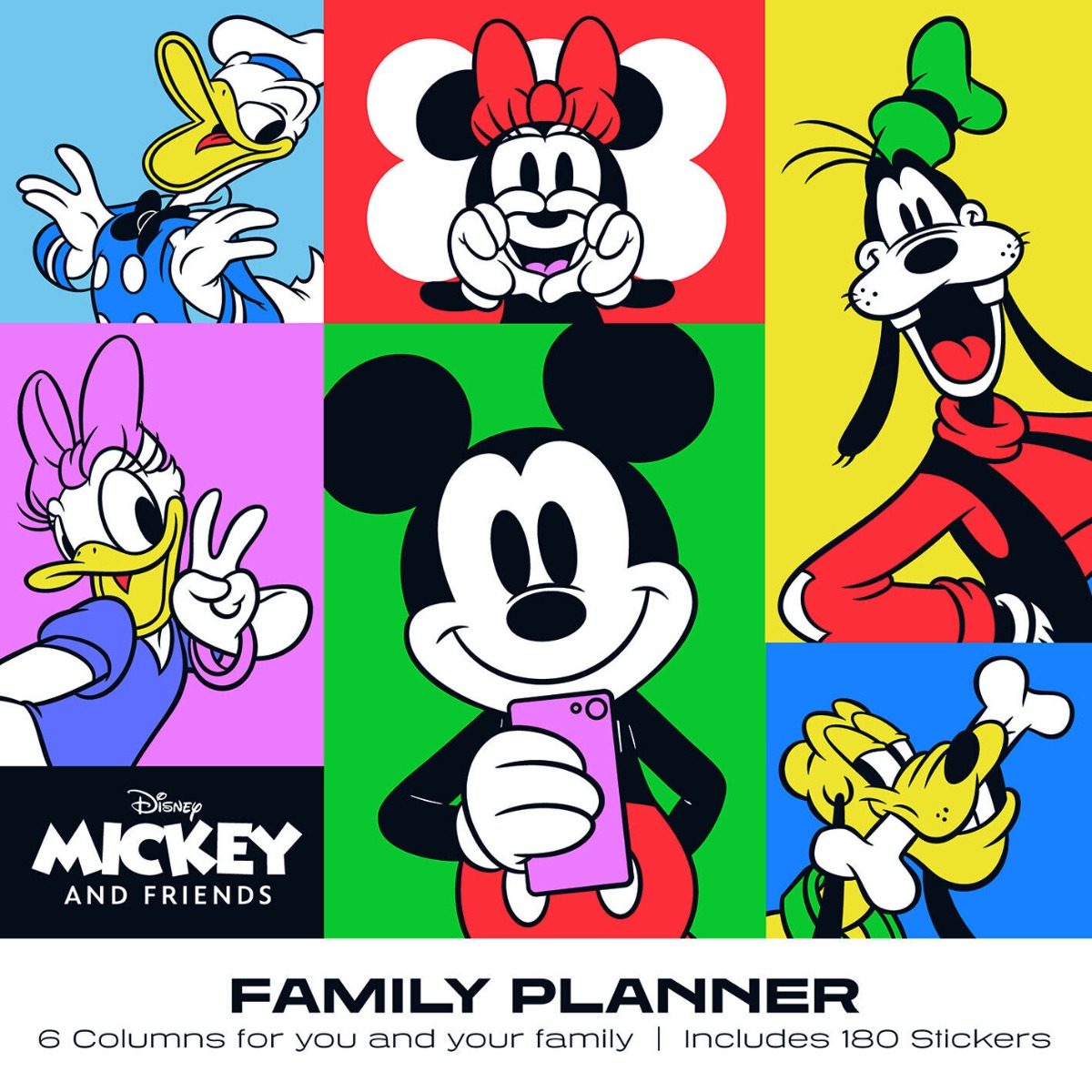 Mickey Minnie and Friends 2024 Family Planner