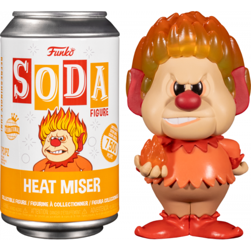 Funko Vinyl Soda A Year Without Santa Claus Heat Miser (with a chance of chase)