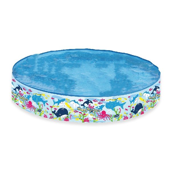 Sealife Print Paddling Pool - Rigid Wall - 120cm