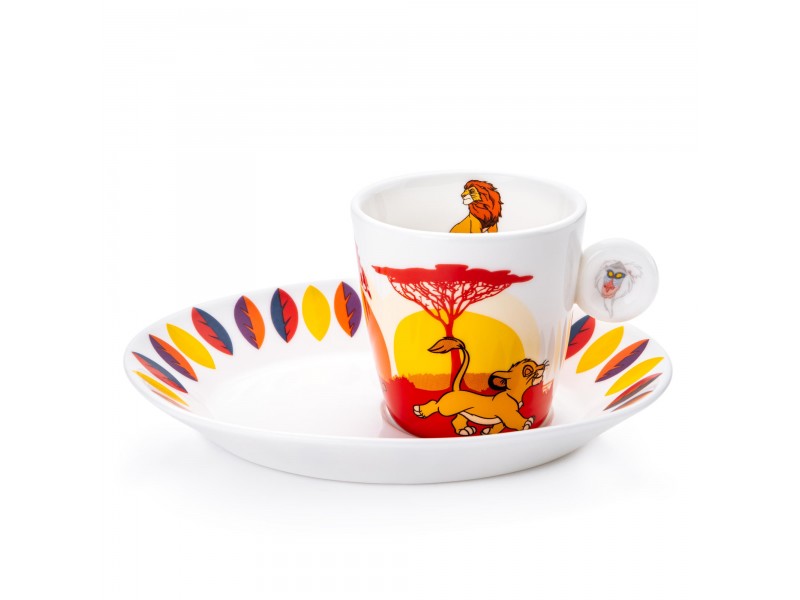 English Ladies The Lion King Espresso Cup and Saucer