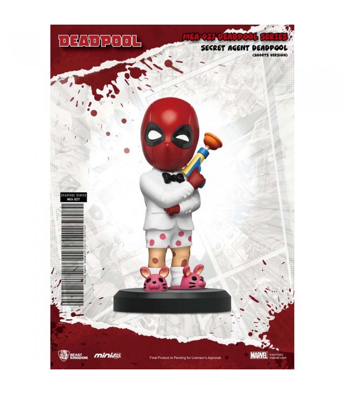 Beast Kingdom Mini Egg Attack Deadpool Secret Agent Shorts Version