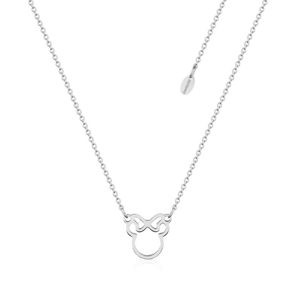 Disney Essential Classic Everyday Minnie Mouse Outline Necklace - SPN019