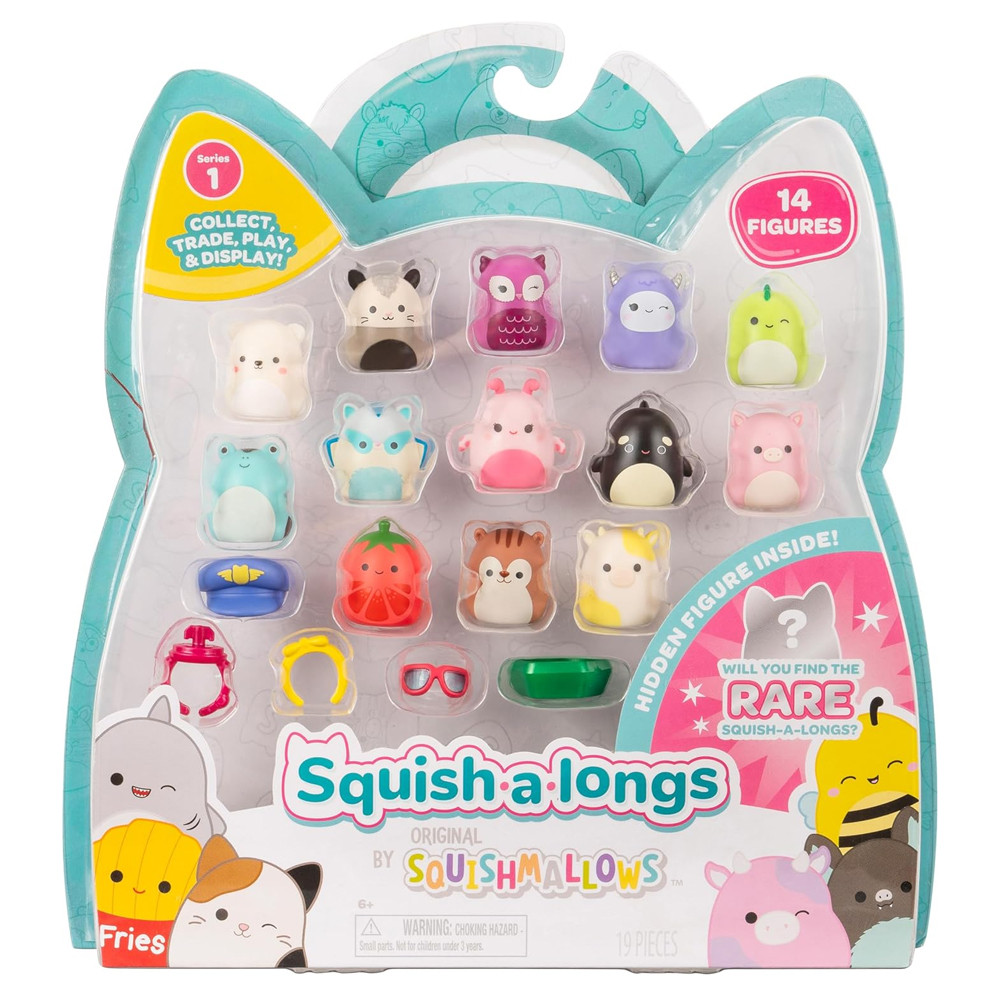 Squishmallows: Squish-A-Longs - Figure 14-Pack - Series 1 (Style 2)