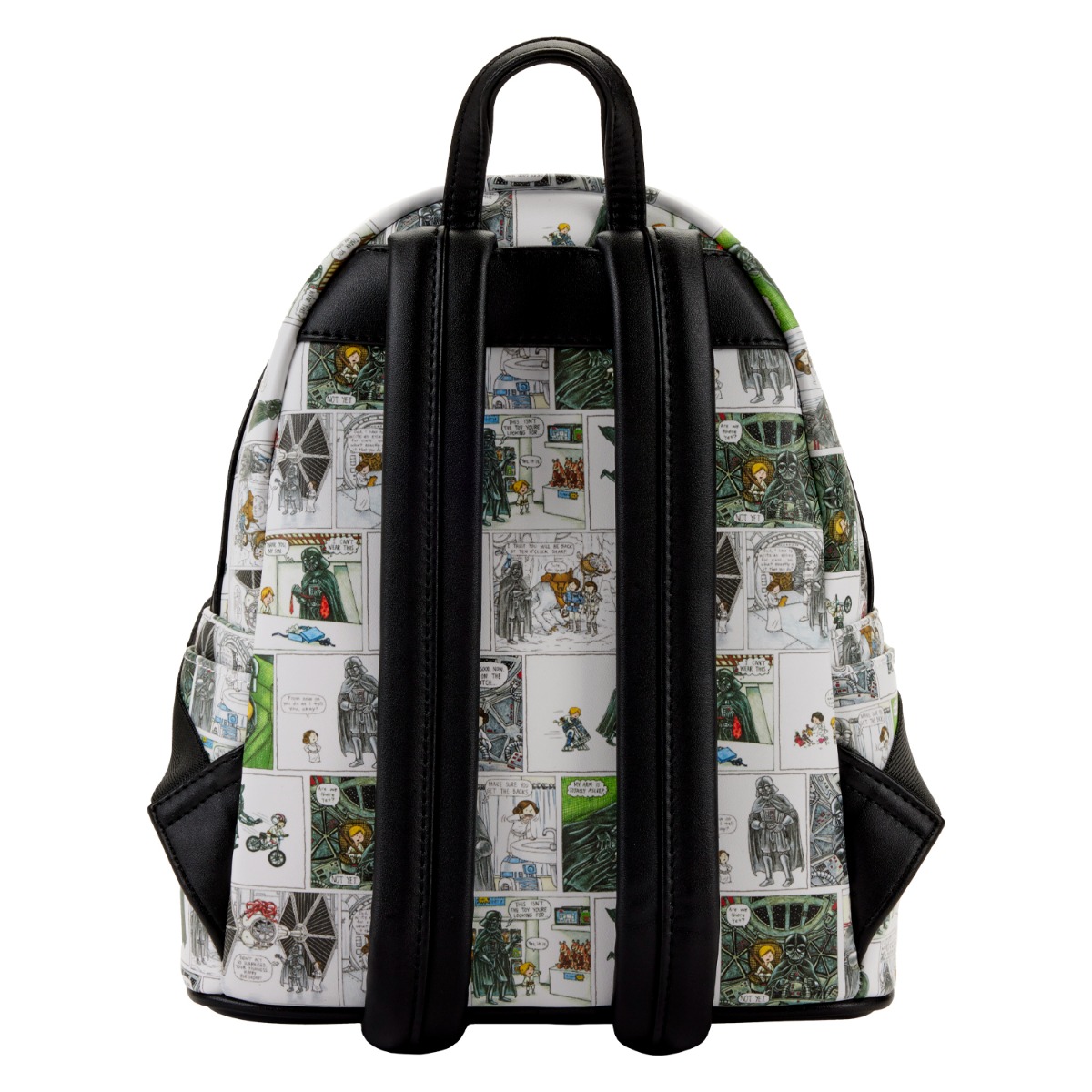 Loungefly Darth Vadar Comic Strip Mini Backpack Star Wars