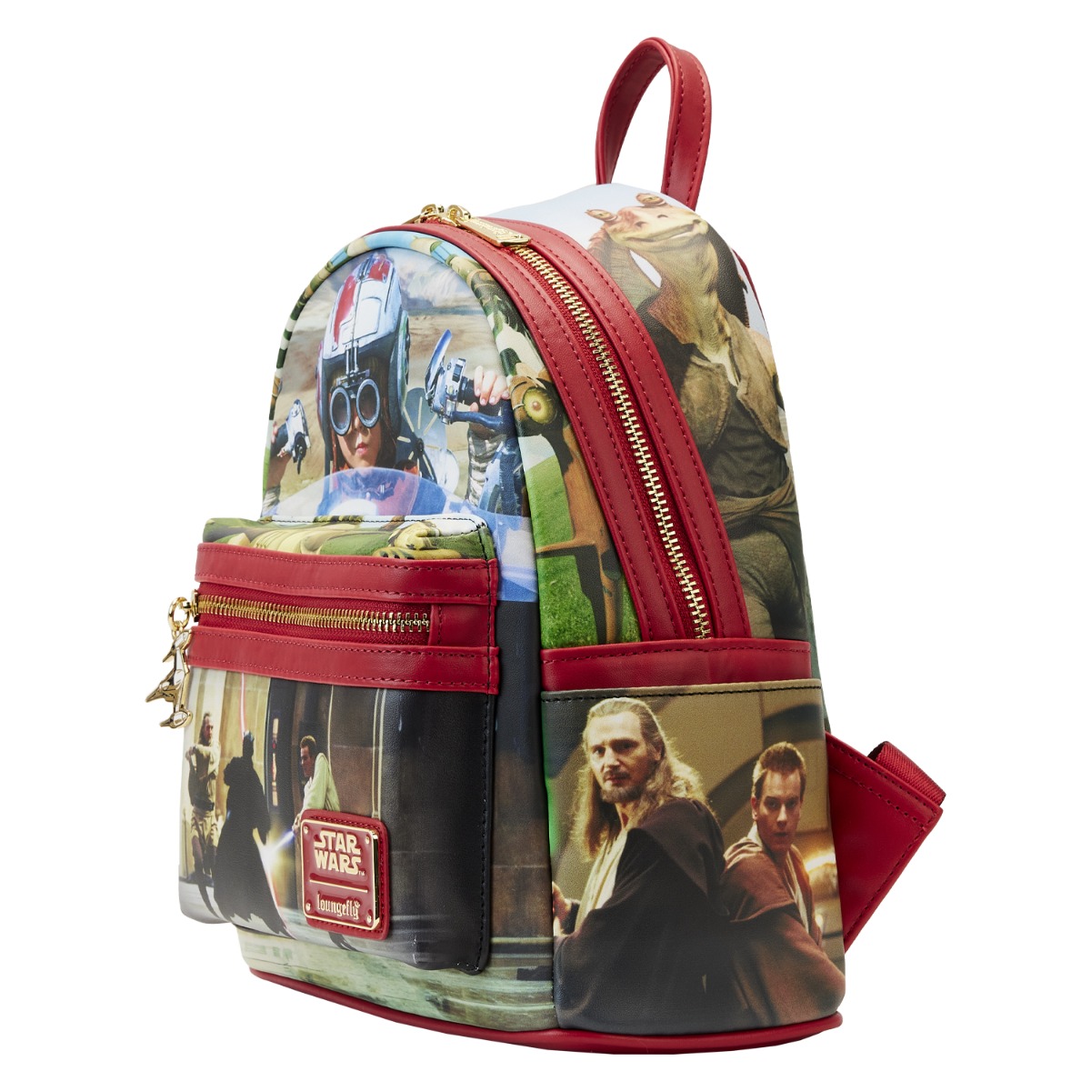 Loungefly Star Wars The Phantom Menace Final Frames Mini Backpack