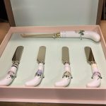 Ted Baker Rosie Lee Cheese Knife And Four Spreaders