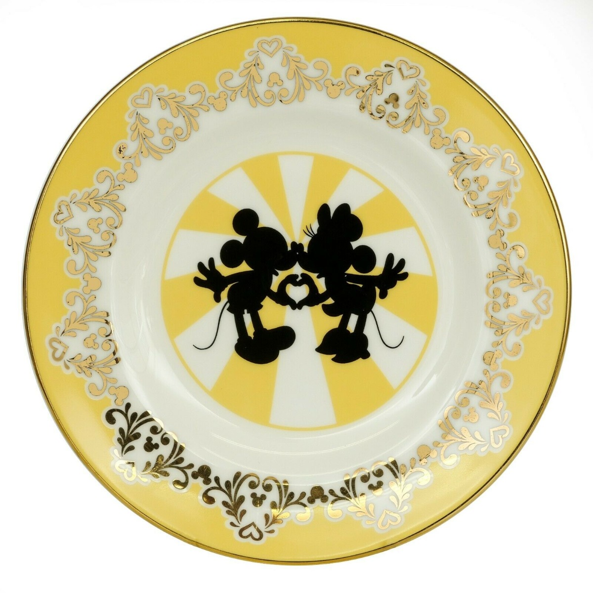 The English Ladies Modern Mickey & Minnie Plate