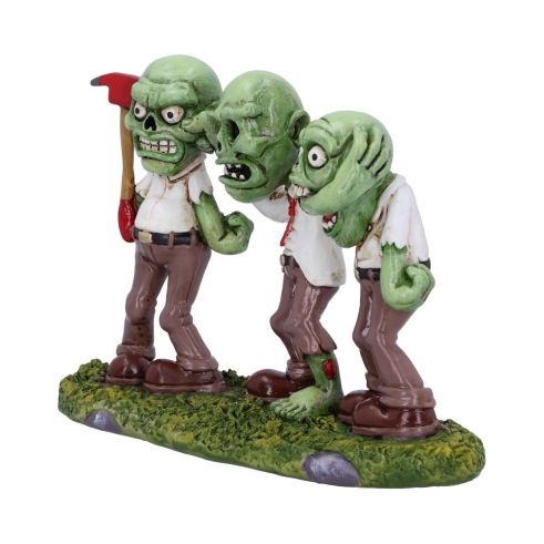 Three Wise Zombies Horror Undead Creature Figurine