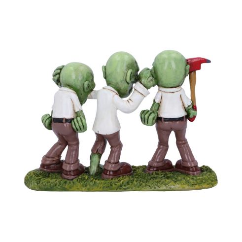 Three Wise Zombies Horror Undead Creature Figurine