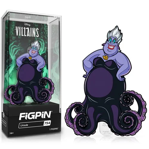 Disney Villains Ursula FiGPiN Classic Enamel Pin