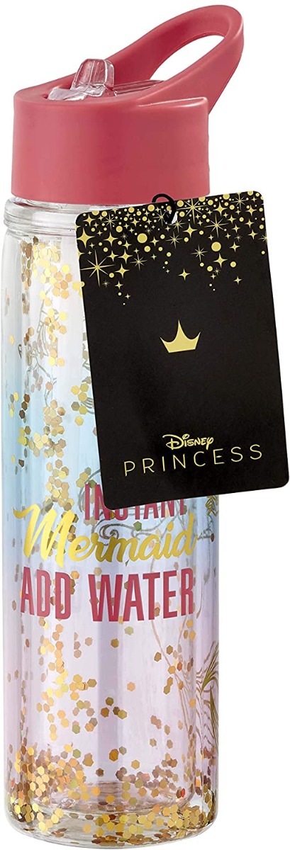 Disney Princess Little Mermaid Plastic Water Bottle - UT-DI06120