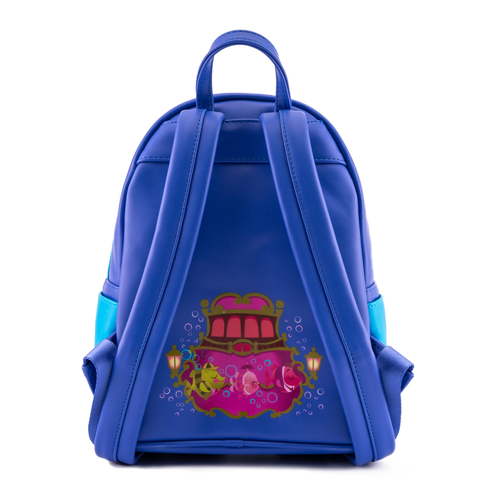 LOUNGEFLY  DISNEY BEDKNOBS AND BROOMSTICKS BEAUTIFUL  BRINY BALLROOM MINI BACKPACK