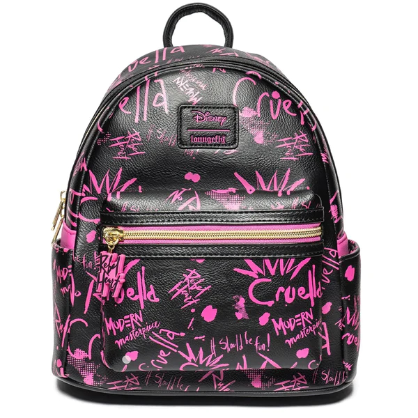 Loungefly Disney - Cruella Graffiti Mini Backpack