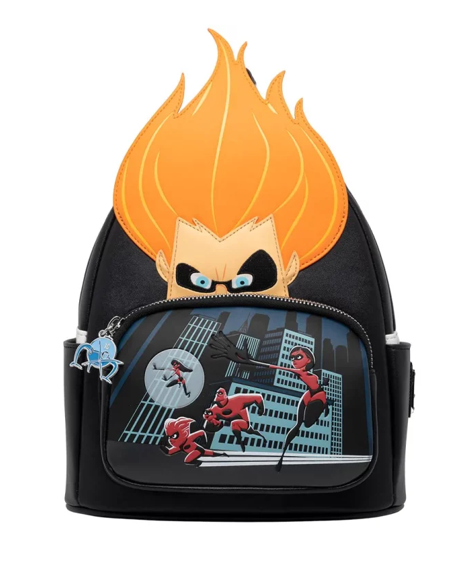 Loungefly Pixar – Incredibles Villains Scene Syndrome Mini Backpack