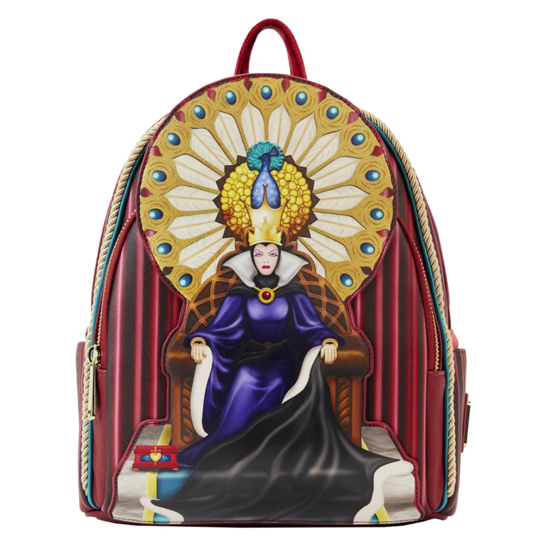 Loungefly Disney Snow White Evil Queen Throne Mini Backpack