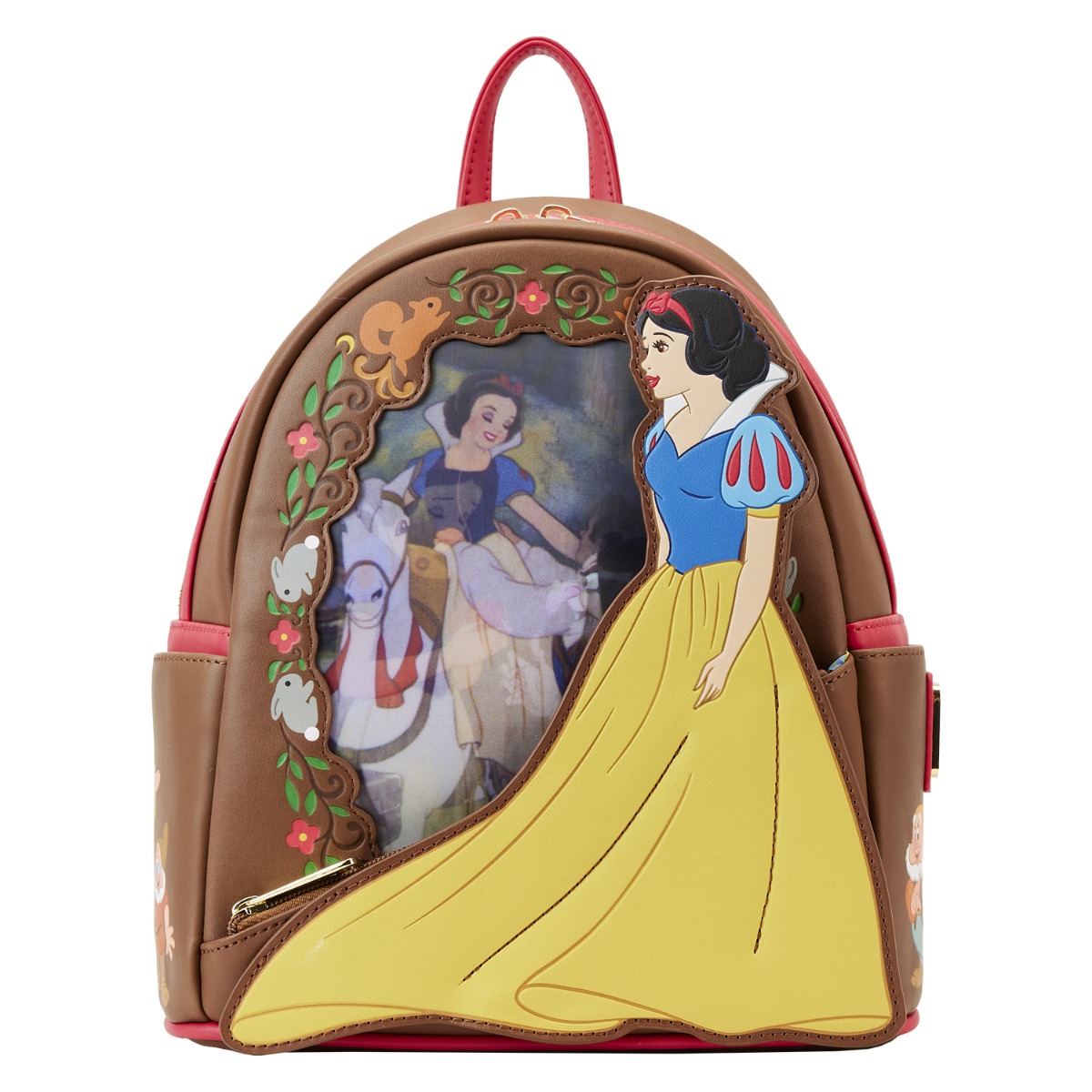 Loungefly Disney Snow White Lenticular Princess Series Mini Backpack