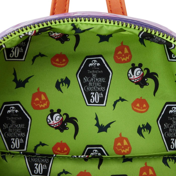 Loungefly The Nightmare Before Christmas Scary Teddy Present Mini Backpack